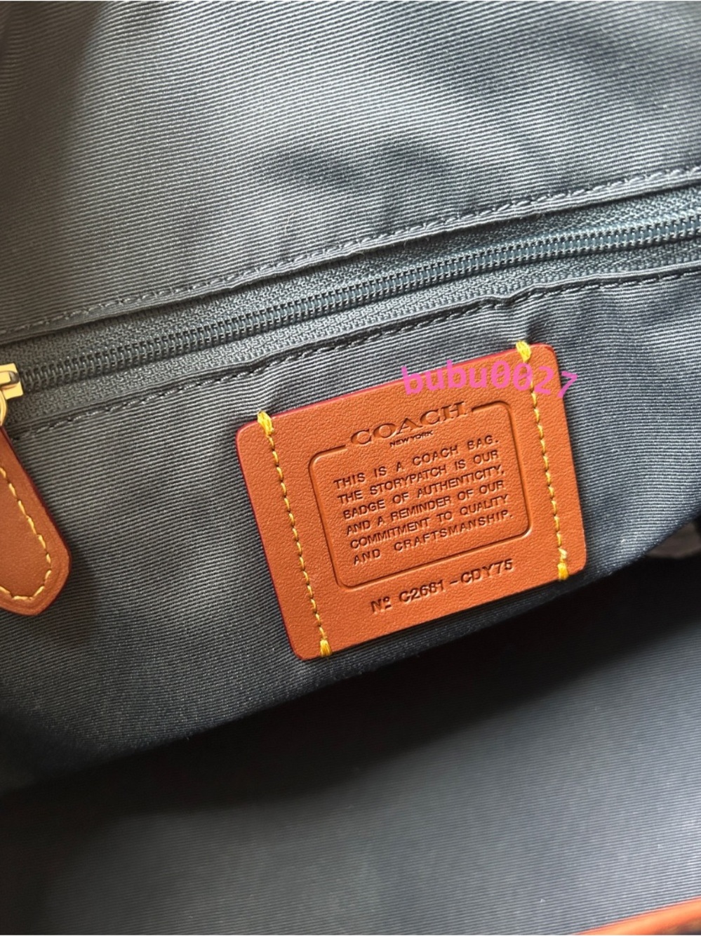NWT🌈Coach Rowan Large Satchel Bag
In Loved Denim With Charms CDY75 Limited Rare - Picture 7 of 12